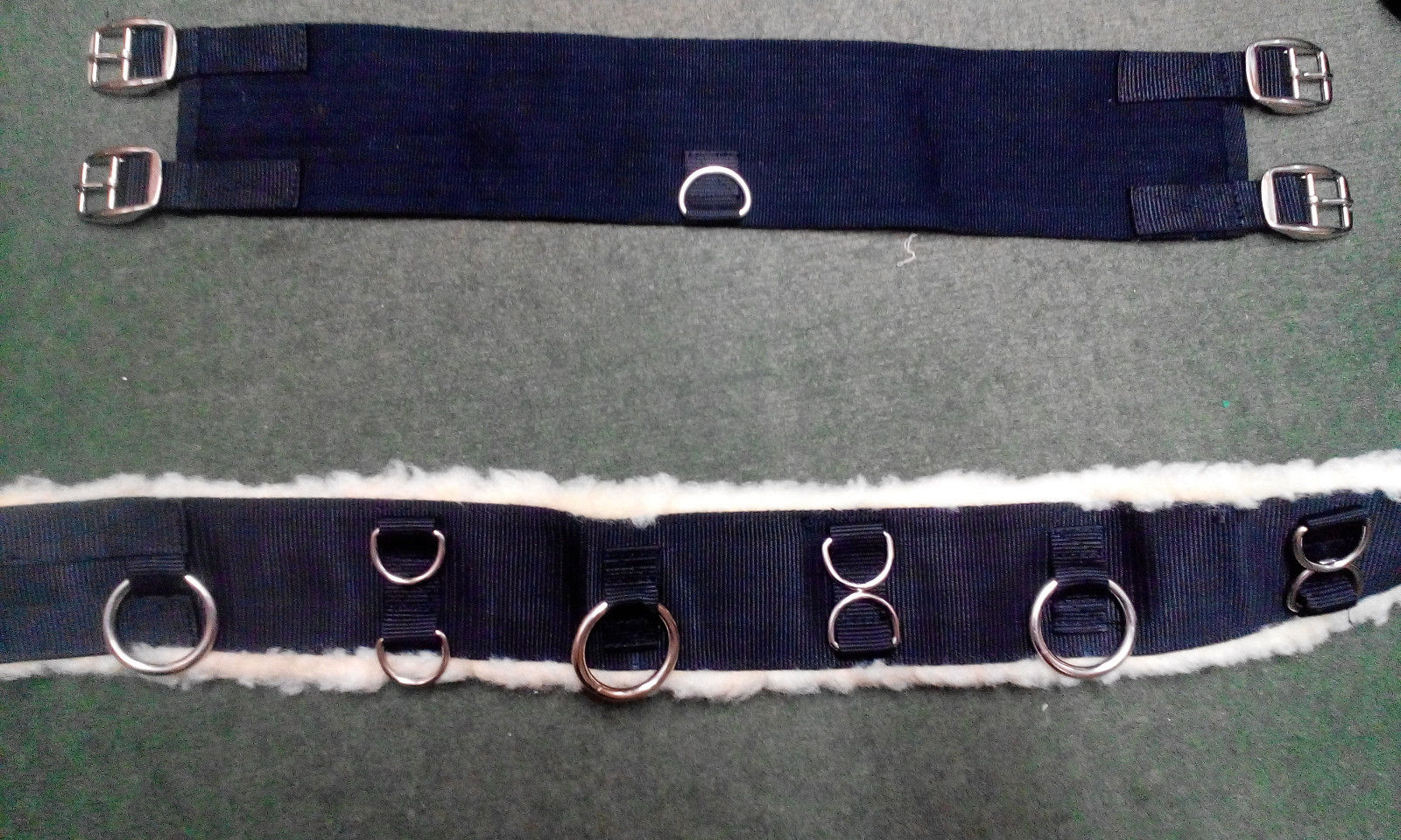 Nylon lunge/training Roller with fleece padding sizes P-C-L-XL  62"-91" 